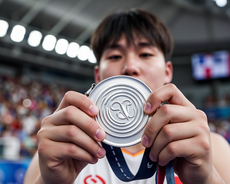 Silver Medal Victory Moment