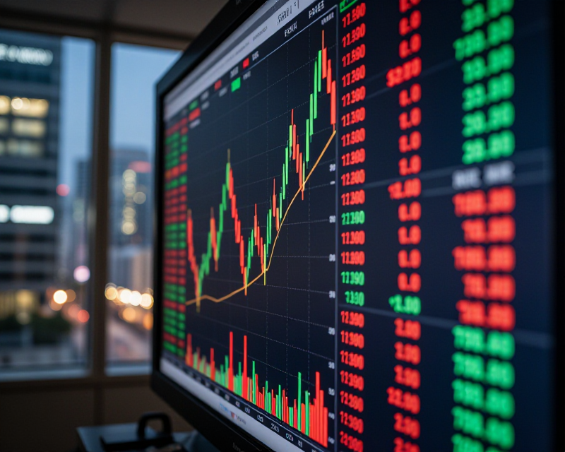 Stock Market Digital Display