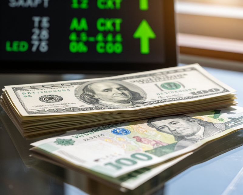Dollar and Won Exchange Rate