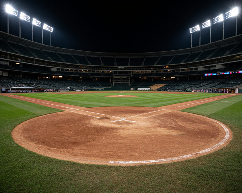 Cinematic Baseball Stadium
