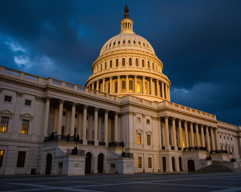 Symbolic US Politics Scene