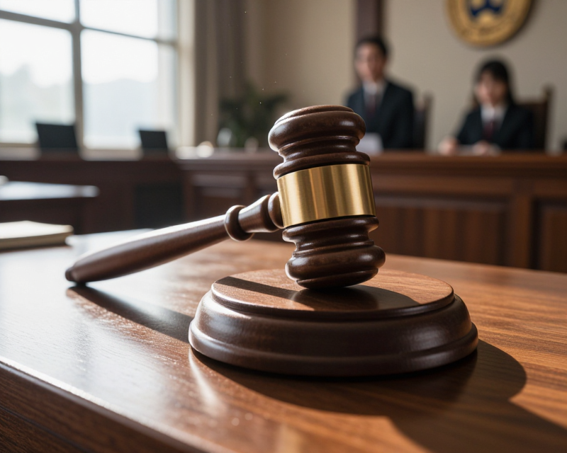 Symbolic Court Gavel