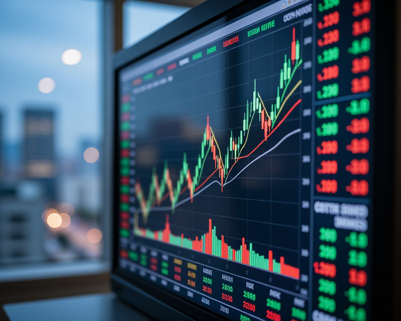 Stock Market Digital Display