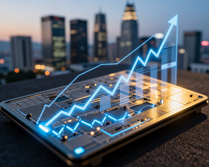 Semiconductor and Stock Market Rise