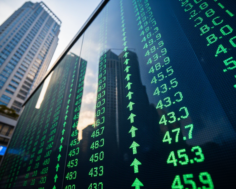 Stock Market Upward Trend in Seoul