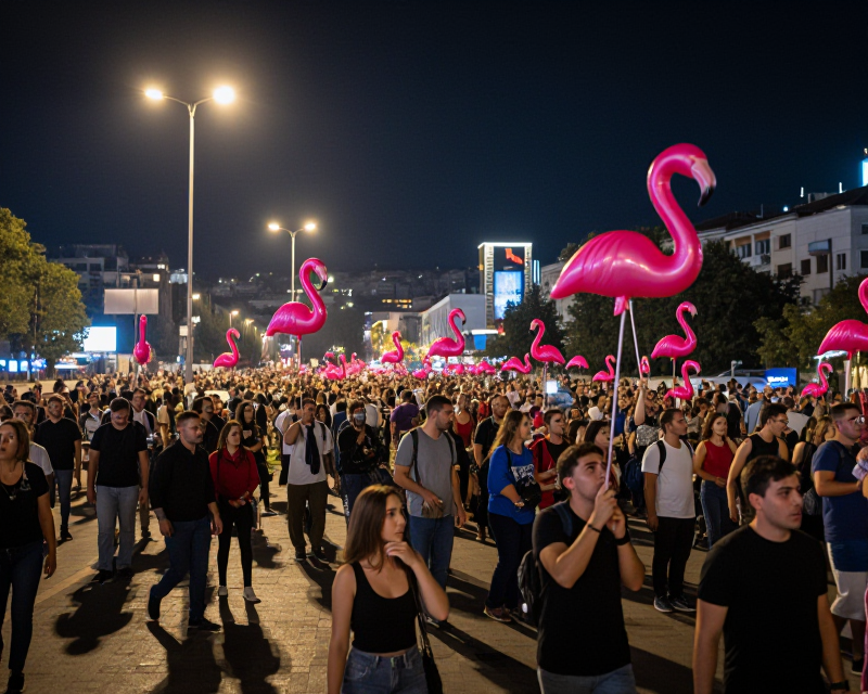 Pink Flamingo Revolution
