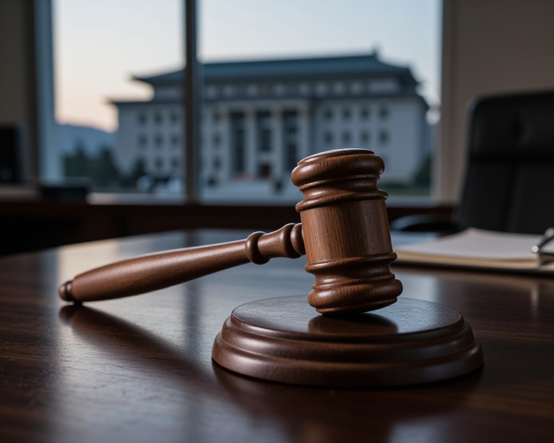 Symbolic Justice Gavel