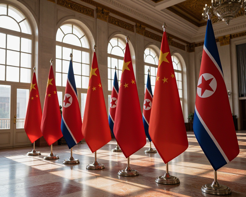Diplomatic atmosphere of China and North Korea