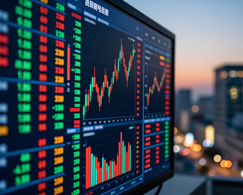 Stock Market Digital Display