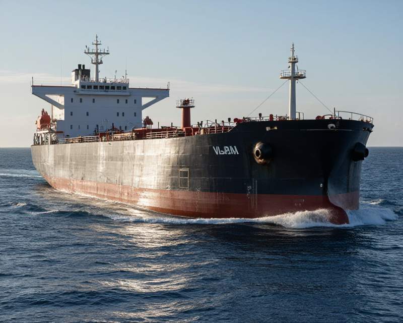 Massive VLCC at sea