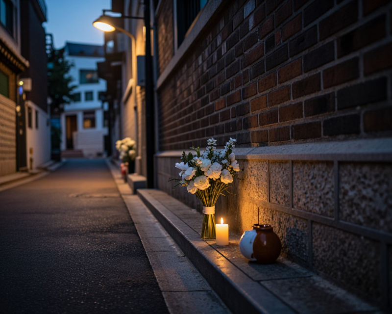 Memorial in Itaewon